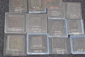 Купить Трафареты прямого нагрева для BGA реболлинга NVidiа 41 шт detaluhi.ho.ua Интернет магазин в Каменец-Подольском, устройства, радиодетали, интсрументы.