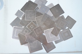 Купить Трафареты прямого нагрева для BGA реболлинга NVidiа 41 шт detaluhi.ho.ua Интернет магазин в Каменец-Подольском, устройства, радиодетали, интсрументы.