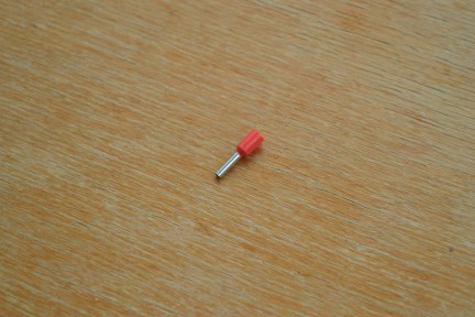 Купить Кабельный наконечник втулочный c изоляцией E 7508 0.75x8 мм, красный - 2 шт detaluhi.ho.ua Интернет магазин в Каменец-Подольском, устройства, радиодетали, интсрументы.