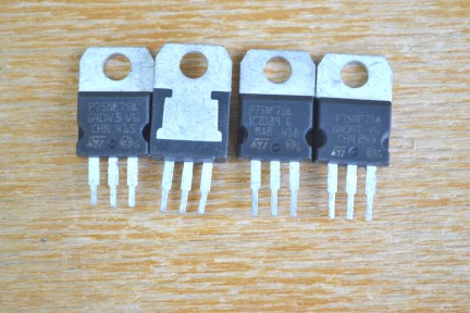 Купить Транзисторы STP75NF75 БУ detaluhi.ho.ua Интернет магазин в Каменец-Подольском, устройства, радиодетали, интсрументы.