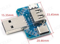 Купить USB переходник 5 в 1 detaluhi.ho.ua Интернет магазин в Каменец-Подольском, устройства, радиодетали, интсрументы.