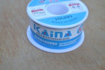 Купить Припой с флюсом KAINA 0.6 мм 63-37 100 г detaluhi.ho.ua Интернет магазин в Каменец-Подольском, устройства, радиодетали, интсрументы.