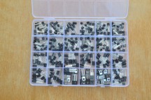 Купить Набор транзисторов 24 значения detaluhi.ho.ua Интернет магазин в Каменец-Подольском, устройства, радиодетали, интсрументы.