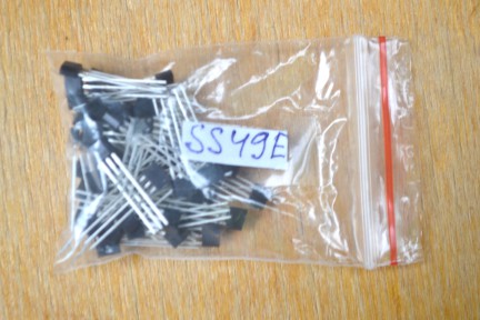 Купить Высокочувствительный датчик холла SS49E detaluhi.ho.ua Интернет магазин в Каменец-Подольском, устройства, радиодетали, интсрументы.