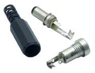 Купить Разъем питания постоянного тока 5.5x2.1, штекер и гнездо detaluhi.ho.ua Интернет магазин в Каменец-Подольском, устройства, радиодетали, интсрументы.