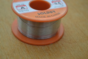 Купить Припой с флюсом 0.6 мм 50 г detaluhi.ho.ua Интернет магазин в Каменец-Подольском, устройства, радиодетали, интсрументы.