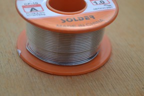 Купить Припой с флюсом 1.0 мм 50 г detaluhi.ho.ua Интернет магазин в Каменец-Подольском, устройства, радиодетали, интсрументы.