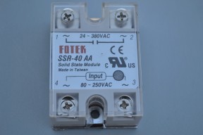 Купить Однофазное твердотельное реле SSR-40AA - FOTEK (со стеклом) detaluhi.ho.ua Интернет магазин в Каменец-Подольском, устройства, радиодетали, интсрументы.
