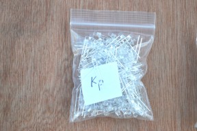 Купить Светодиод 3 мм, прозрачный, красного свечения - комплект 2 шт detaluhi.ho.ua Интернет магазин в Каменец-Подольском, устройства, радиодетали, интсрументы.