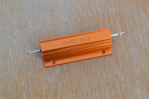 Купить Нагрузочные сопротивления 2.5 Ом 100 Вт detaluhi.ho.ua Интернет магазин в Каменец-Подольском, устройства, радиодетали, интсрументы.