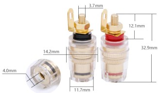 Купить Качественный разъем банан 4 мм 33 мм detaluhi.ho.ua Интернет магазин в Каменец-Подольском, устройства, радиодетали, интсрументы.