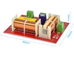 Купить 3 полосный кроссовер для АС 200 Вт - пара detaluhi.ho.ua Интернет магазин в Каменец-Подольском, устройства, радиодетали, интсрументы.