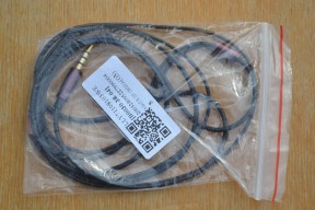 Купить Аудио кабель для ремонта наушников, черный, фиолетовый штекер, 4 полюса detaluhi.ho.ua Интернет магазин в Каменец-Подольском, устройства, радиодетали, интсрументы.