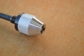 Купить Патрон-зажим для сверления сверлами 0.3-6.5 мм на шестиграннике - серебристый detaluhi.ho.ua Интернет магазин в Каменец-Подольском, устройства, радиодетали, интсрументы.