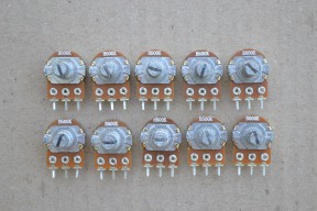 Купить Переменные резисторы 500 кОм detaluhi.ho.ua Интернет магазин в Каменец-Подольском, устройства, радиодетали, интсрументы.