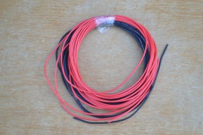 Купить Многожильный медный провод с супер низким электрическим сопротивлением 24 AWG - красный detaluhi.ho.ua Интернет магазин в Каменец-Подольском, устройства, радиодетали, интсрументы.