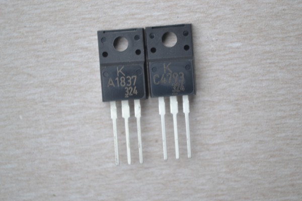 Купить Комплементарная пара A1837+C4793 (близкий к оригиналу) detaluhi.ho.ua Интернет магазин в Каменец-Подольском, устройства, радиодетали, интсрументы.