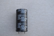 Купить Электролитические конденсаторы 820 мкф x 200 В - 41x22 мм 105 °C detaluhi.ho.ua Интернет магазин в Каменец-Подольском, устройства, радиодетали, интсрументы.