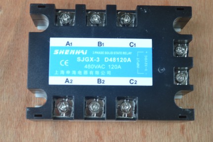 Купить Трехфазное твердотельное реле SJGX-3 D48120A 120DA SHENHAI detaluhi.ho.ua Интернет магазин в Каменец-Подольском, устройства, радиодетали, интсрументы.