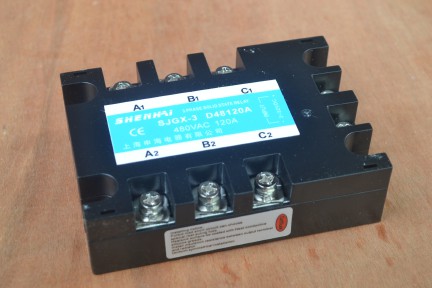 Купить Трехфазное твердотельное реле SJGX-3 D48120A 120DA SHENHAI detaluhi.ho.ua Интернет магазин в Каменец-Подольском, устройства, радиодетали, интсрументы.