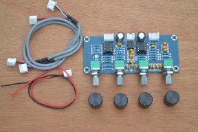Купить Трехполосный темброблок XH-A901 на NE5532 с ручками detaluhi.ho.ua Интернет магазин в Каменец-Подольском, устройства, радиодетали, интсрументы.