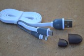 Купить Кабель micro USB для зарядки и данных iPhone 5 5s 6, Samsung, Xiaomi, HTC, Sony - Белый detaluhi.ho.ua Интернет магазин в Каменец-Подольском, устройства, радиодетали, интсрументы.