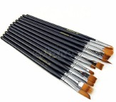 Купить Кисти художественные 12 шт (комплект) detaluhi.ho.ua Интернет магазин в Каменец-Подольском, устройства, радиодетали, интсрументы.