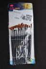 Купить Кисти художественные 12 шт (комплект) detaluhi.ho.ua Интернет магазин в Каменец-Подольском, устройства, радиодетали, интсрументы.