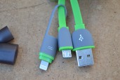 Купить Кабель micro USB для зарядки и данных iPhone 5 5s 6, Samsung, Xiaomi, HTC, Sony - Зеленый detaluhi.ho.ua Интернет магазин в Каменец-Подольском, устройства, радиодетали, интсрументы.