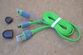 Купить Кабель micro USB для зарядки и данных iPhone 5 5s 6, Samsung, Xiaomi, HTC, Sony - Зеленый detaluhi.ho.ua Интернет магазин в Каменец-Подольском, устройства, радиодетали, интсрументы.