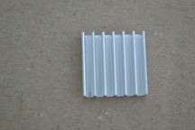 Купить Алюминиевый радиатор 20x20x6 мм detaluhi.ho.ua Интернет магазин в Каменец-Подольском, устройства, радиодетали, интсрументы.