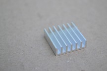 Купить Алюминиевый радиатор 20x20x6 мм detaluhi.ho.ua Интернет магазин в Каменец-Подольском, устройства, радиодетали, интсрументы.