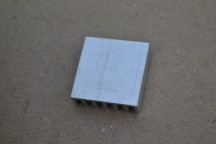 Купить Алюминиевый радиатор 20x20x6 мм detaluhi.ho.ua Интернет магазин в Каменец-Подольском, устройства, радиодетали, интсрументы.