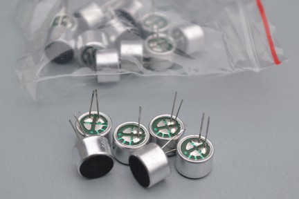 Купить Микрофонная капсула для электретного микрофона, диаметр - 9.5 мм detaluhi.ho.ua Интернет магазин в Каменец-Подольском, устройства, радиодетали, интсрументы.