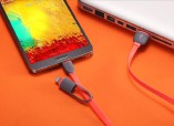 Купить Кабель micro USB для зарядки и данных iPhone 5 5s 6, Samsung, Xiaomi, HTC, Sony - Красный detaluhi.ho.ua Интернет магазин в Каменец-Подольском, устройства, радиодетали, интсрументы.