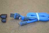 Купить Кабель micro USB для зарядки и данных iPhone 5 5s 6, Samsung, Xiaomi, HTC, Sony - Синий detaluhi.ho.ua Интернет магазин в Каменец-Подольском, устройства, радиодетали, интсрументы.