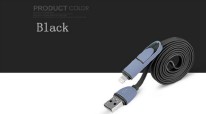 Купить Кабель micro USB для зарядки и данных iPhone 5 5s 6, Samsung, Xiaomi, HTC, Sony - Черный detaluhi.ho.ua Интернет магазин в Каменец-Подольском, устройства, радиодетали, интсрументы.