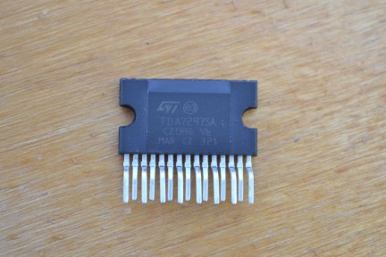Купить Аудио усилитель TDA7297SA 2х10 Вт detaluhi.ho.ua Интернет магазин в Каменец-Подольском, устройства, радиодетали, интсрументы.