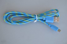 Купить Кабель micro USB для телефонов и других устройств - Синий detaluhi.ho.ua Интернет магазин в Каменец-Подольском, устройства, радиодетали, интсрументы.