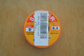 Купить Припой с флюсом 0.8 мм 63-37 50 г detaluhi.ho.ua Интернет магазин в Каменец-Подольском, устройства, радиодетали, интсрументы.