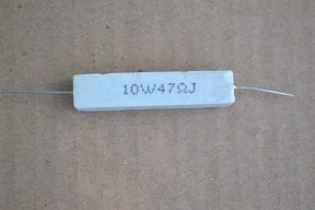 Купить Керамические резисторы 10 Вт 47 Ом detaluhi.ho.ua Интернет магазин в Каменец-Подольском, устройства, радиодетали, интсрументы.