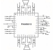 Купить Усилитель D-класса на PAM8610 2x15 Вт detaluhi.ho.ua Интернет магазин в Каменец-Подольском, устройства, радиодетали, интсрументы.