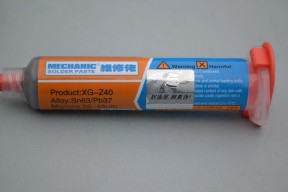 Купить Паяльная паста Mechanik XG-Z40 10cc detaluhi.ho.ua Интернет магазин в Каменец-Подольском, устройства, радиодетали, интсрументы.