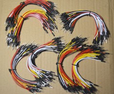 Купить Провод многожильный 15см с наконечниками detaluhi.ho.ua Интернет магазин в Каменец-Подольском, устройства, радиодетали, интсрументы.