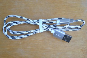 Купить Кабель micro USB для телефонов и других устройств - Белый (второй вариант) detaluhi.ho.ua Интернет магазин в Каменец-Подольском, устройства, радиодетали, интсрументы.