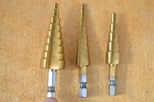 Купить Комплект из трех ступенчатых сверл по металлу 3-12 мм, 4-12 мм, 4-20 мм detaluhi.ho.ua Интернет магазин в Каменец-Подольском, устройства, радиодетали, интсрументы.