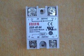 Купить Однофазное твердотельное реле SSR-40AA - FOTEK detaluhi.ho.ua Интернет магазин в Каменец-Подольском, устройства, радиодетали, интсрументы.